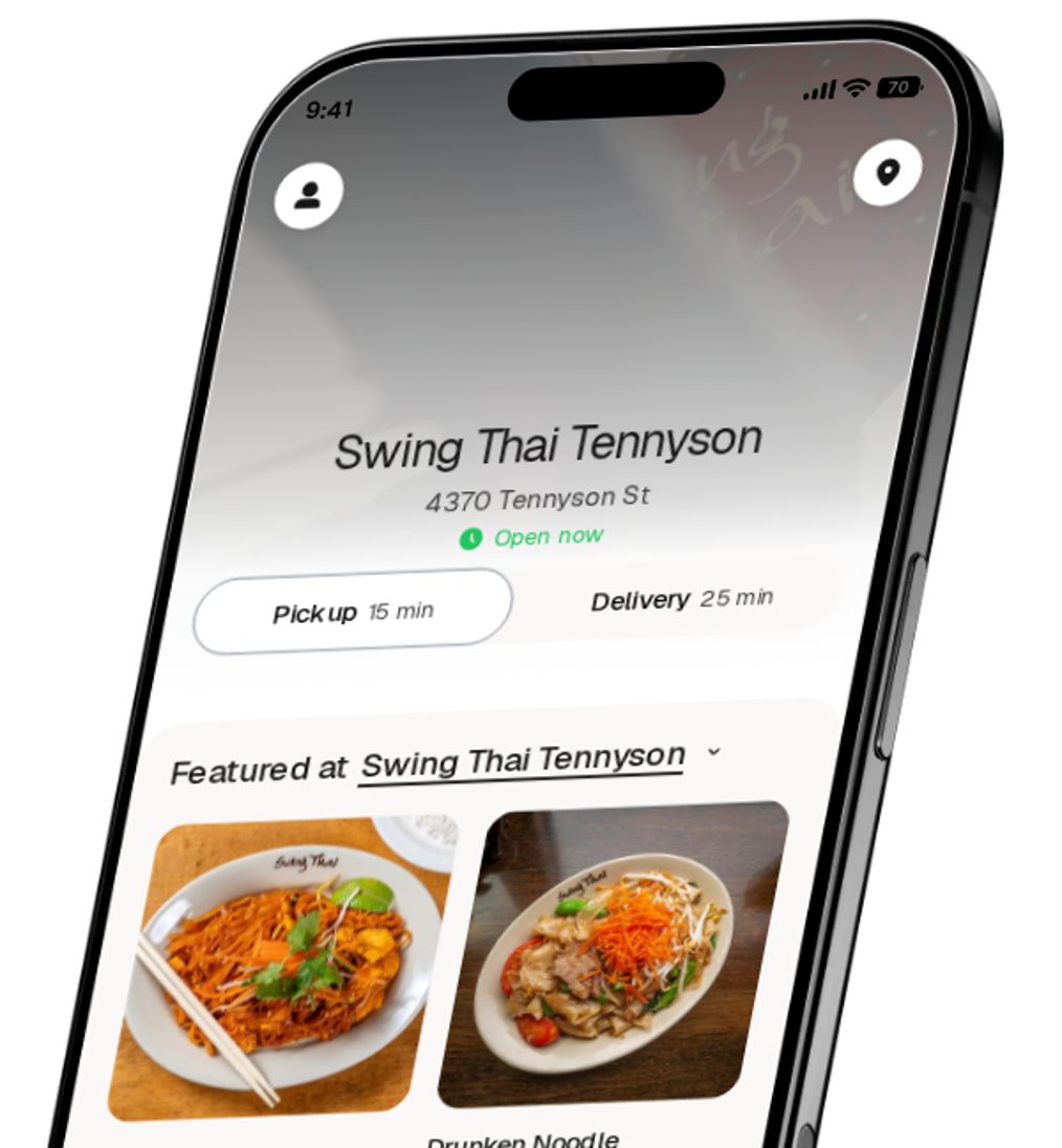 Swing Thai Tennyson app preview